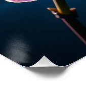 serene purple flower poster (Ecke)