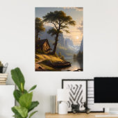 Serene Refuge Poster (Heimbüro)