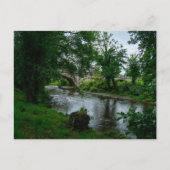 Serene River Elwy und St. Asaph Bridge Postkarte (Vorderseite)