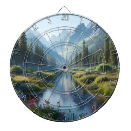 Serene River Valley Dartscheibe