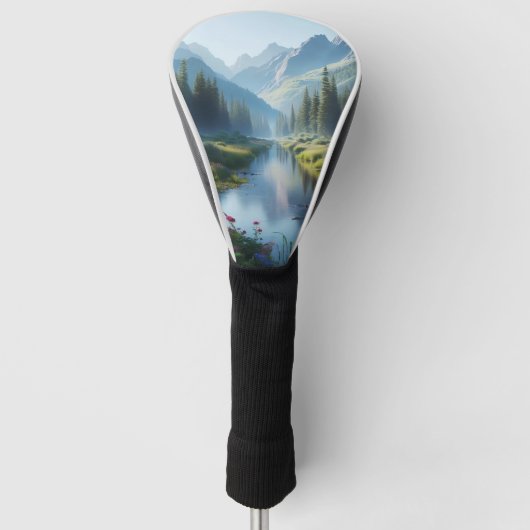 Serene River Valley Golf Headcover (Vorderseite)