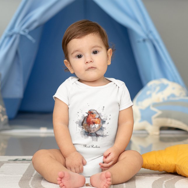 Serene Robin, Brauch Baby Strampler (Von Creator hochgeladen)