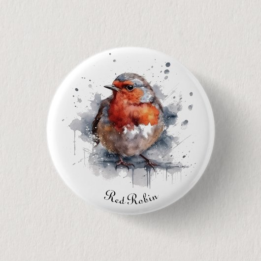 Serene Robin, Brauch Button (Vorderseite)