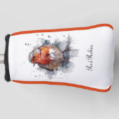 Serene Robin, Brauch Golf Headcover (Vorderseite)