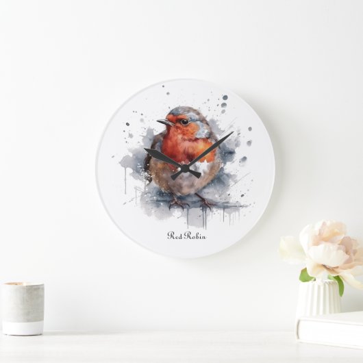 Serene Robin, Brauch Große Wanduhr (Zuhause)