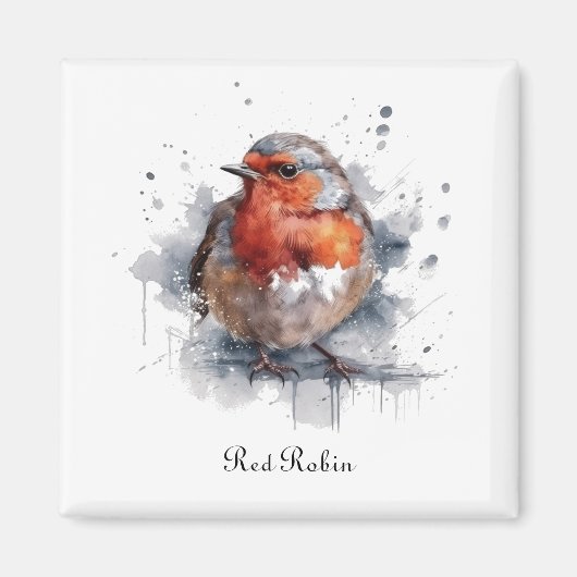 Serene Robin, Brauch Magnet (Vorne)
