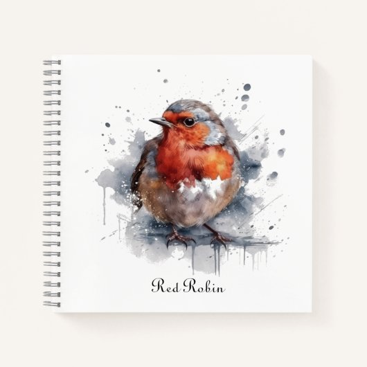 Serene Robin, Brauch Notizblock (Vorderseite)