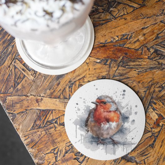 Serene Robin Getränkeuntersetzer