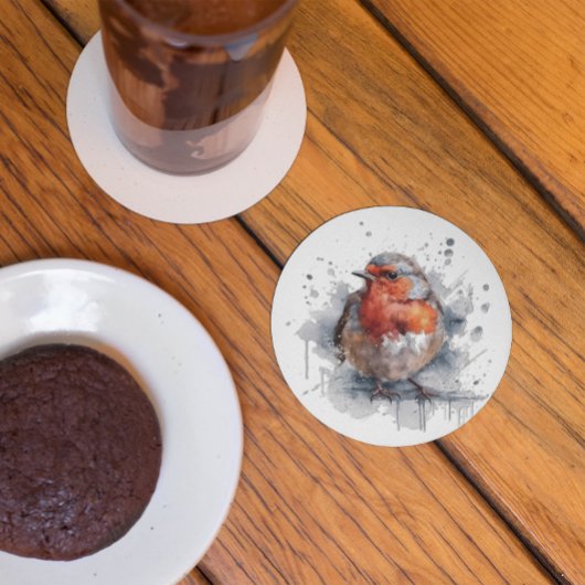 Serene Robin Getränkeuntersetzer