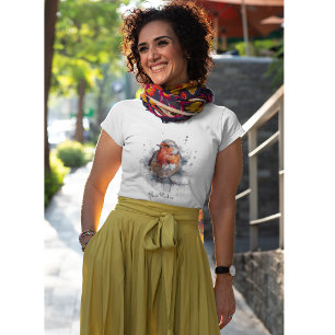 Serene Robin, individuell T-Shirt