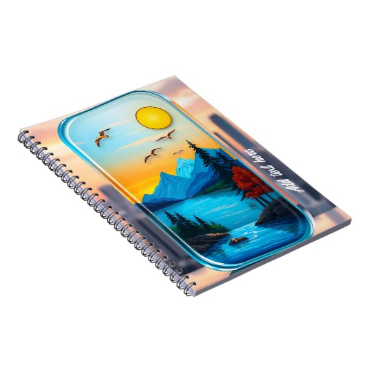 Serene & Romantik! Notizblock (Rechte Seite)