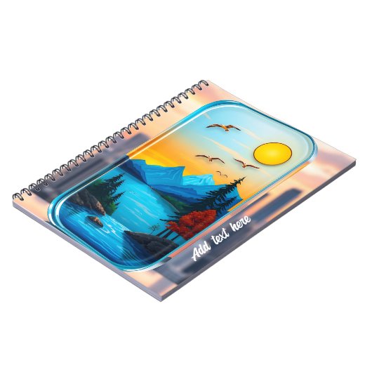 Serene & Romantik! Notizblock (Linke Seite)