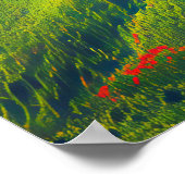 Serene Rugged Man vermittelt Outdoor Poster (Ecke)