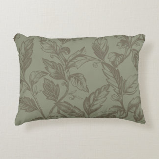 Serene Sage Green | Fettformatige Botanische Anwei Dekokissen