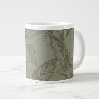 Serene Sage Green | Fettformatige Botanische Anwei Jumbo-Tasse
