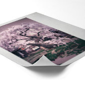 Serene Sakura Tree Poster (Ecke)