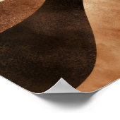 Serene Sandstone Flow Poster (Ecke)