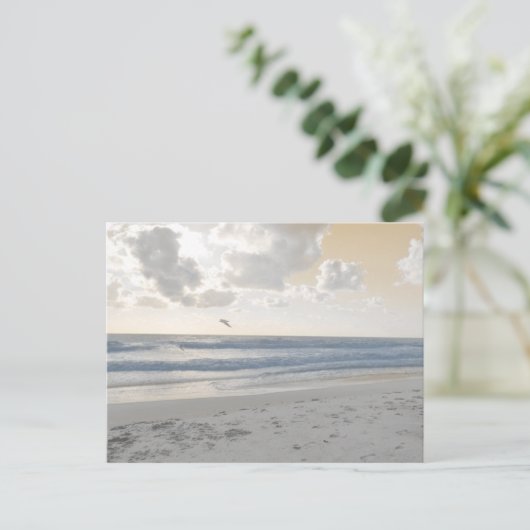 Serene Sea Postkarte (Stehend Vorderseite)