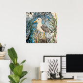 Serene Seagull Print Poster (Heimbüro)
