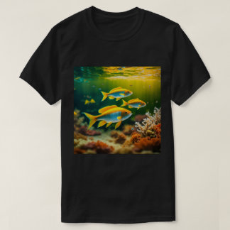 Serene Seepferd Symphony: Ein Familientanz im Tanz T-Shirt
