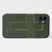 Serene Segen: Pastel Christlich Phone Case (Rückseite (Horizontal))