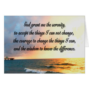 SERENE SERENITY PRAYER SUNRISE FOTO DESIGN