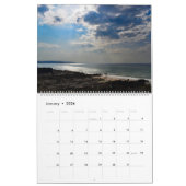 Serene Shores 2025 Kalender zwei Seiten groß (Jan 2026)