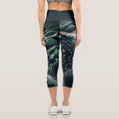 Serene Shores Capri Leggings (Rückseite)
