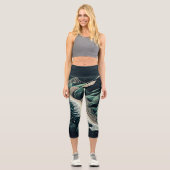 Serene Shores Capri Leggings (Vorderseite)