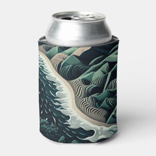 Serene Shores Dosenkühler (Kanne Vorderseite)