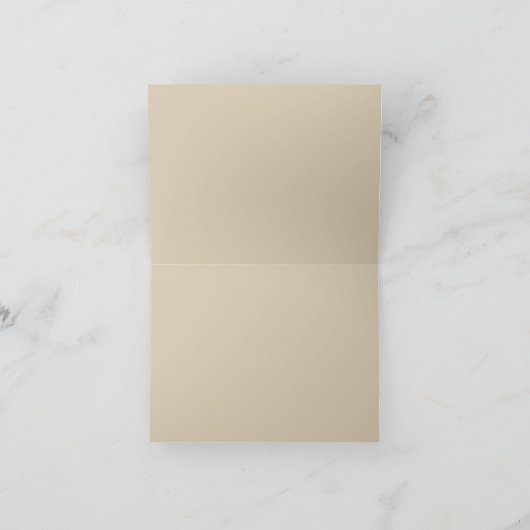 Serene Shores Feiertagskarte (Innenseite)