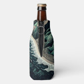 Serene Shores Flaschenkühler (Flasche Rückseite)