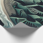 Serene Shores Geschenkpapier (Ecke)