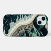 Serene Shores iPhone 15 Hülle (Rückseite (Horizontal))