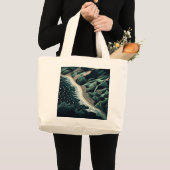 Serene Shores Jumbo Stoffbeutel (Vorderseite (Produkt))
