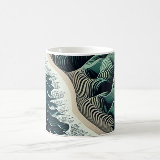 Serene Shores Kaffeetasse (Mittel)