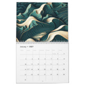 Serene Shores Kalender (Jan 2027)