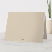 Serene Shores Karte (Rückseite)