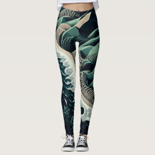 Serene Shores Leggings