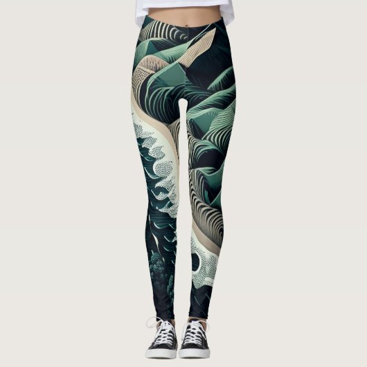 Serene Shores Leggings (Vorderseite)