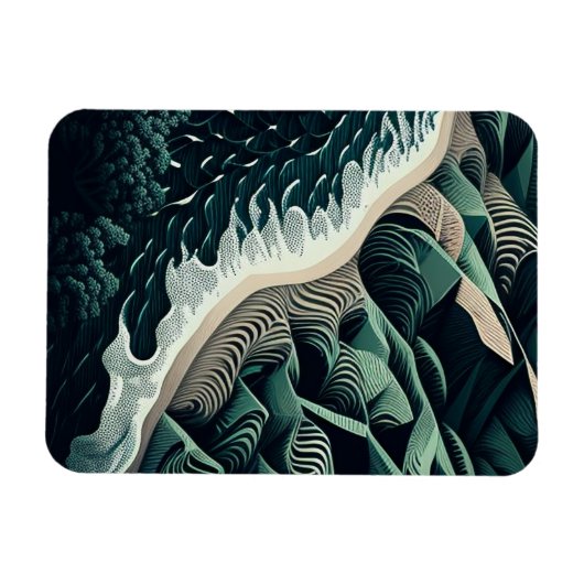 Serene Shores Magnet (Horizontal)