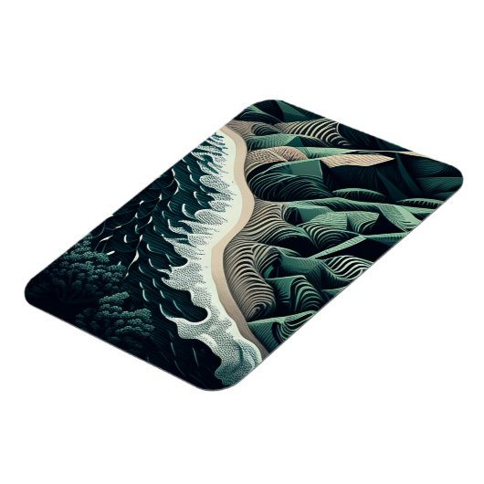 Serene Shores Magnet (Linke Seite)