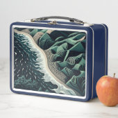 Serene Shores Metall Brotdose (Beispiel)