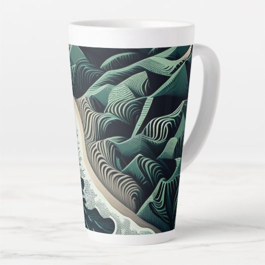 Serene Shores Milchtasse (Rechte Ecke)