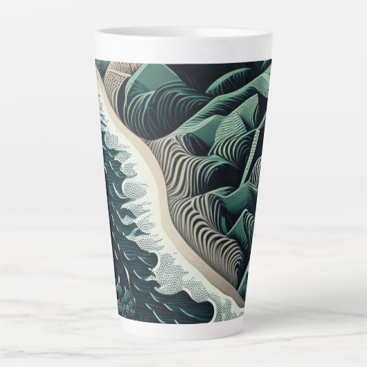 Serene Shores Milchtasse (Vorderseite)