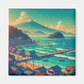 Serene Shores of Fuji Magnet (Vorne)