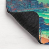 Serene Shores of Fuji Mousepad (Ecke)