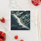 Serene Shores Serviette (Beispiel)