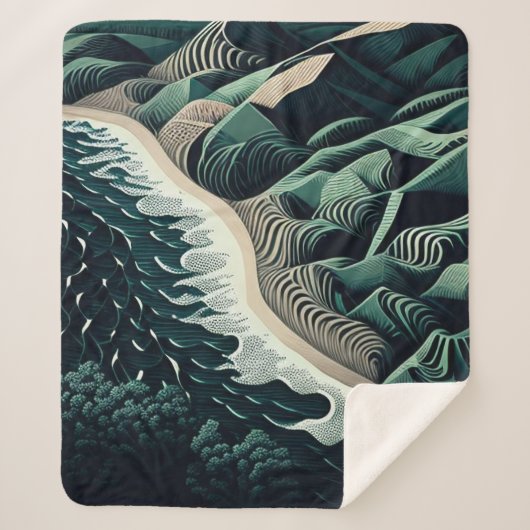 Serene Shores Sherpadecke (Vorderseite)