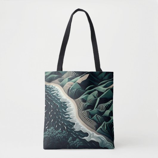 Serene Shores Tasche (Vorderseite)